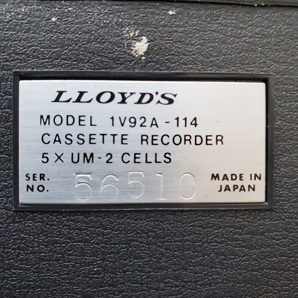 1970 Vintage tape recorder